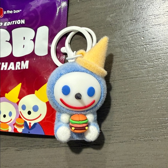 2026 Jack In the Box Limited Edition Jibbi Bag Charm Icy Rare Opened - Picture 2 of 3